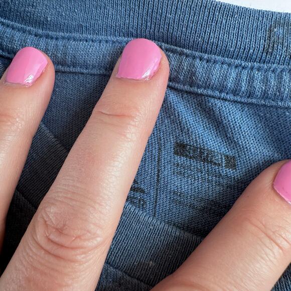 Quiksilver Blue Graphic Short Sleeve Tee - Size Small - Picture 4 of 6